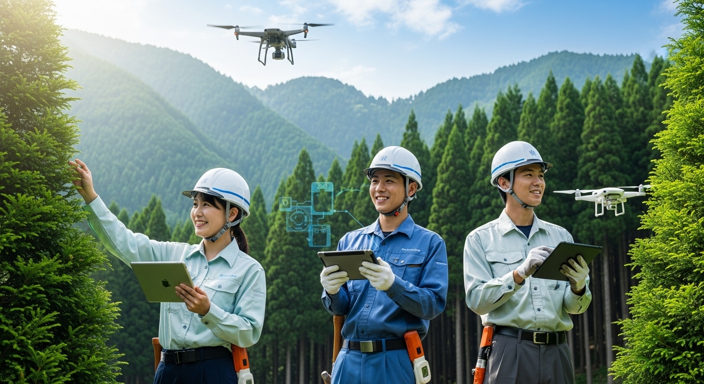 儲かる林業への構造転換